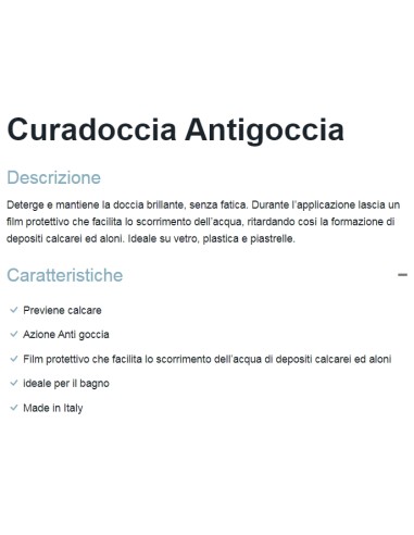 dual power cura doccia spray - 500ml - detergente anticalcare: tuttocasashop.it: pulizia e cura della casa