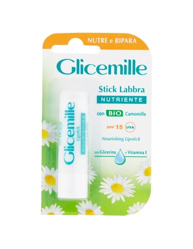 glicemille stick labbra - 5.5ml - nutriente con bio camomilla spf15 uva: tuttocasashop.it: igiene e cura della persona
