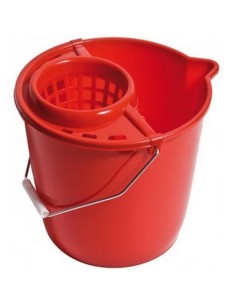 fatigati secchio con strizzatore universale per mocio lavapavimenti - 12 l: tuttocasashop.it: pulizia e cura della casa