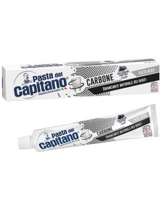 pasta del capitano dentifricio 100ml - carbone - sbiancante naturale: tuttocasashop.it: igiene e cura della persona