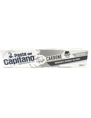 pasta del capitano dentifricio 100ml - carbone - sbiancante naturale: tuttocasashop.it: igiene e cura della persona