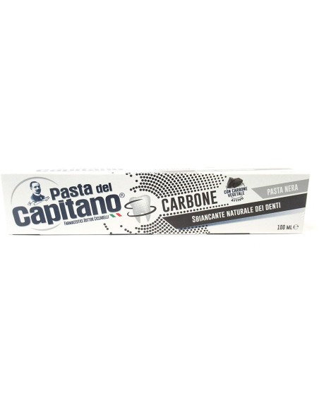 pasta del capitano dentifricio 100ml - carbone - sbiancante naturale: tuttocasashop.it: igiene e cura della persona