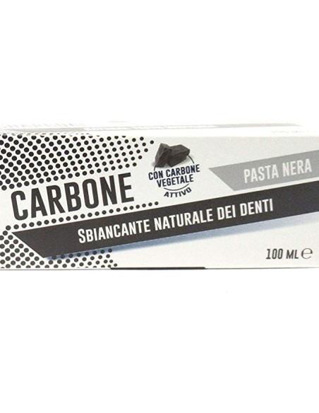 pasta del capitano dentifricio 100ml - carbone - sbiancante naturale: tuttocasashop.it: igiene e cura della persona