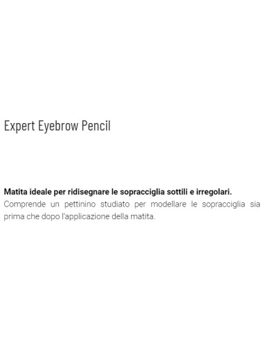astra expert eyebrown pencil - matita sopracciglia - eb2 - dark brown: tuttocasashop.it: igiene e cura della persona