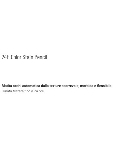 astra 24h eye color-stain pencil - matita occhi lunga durata morbida - nera: tuttocasashop.it: igiene e cura della persona