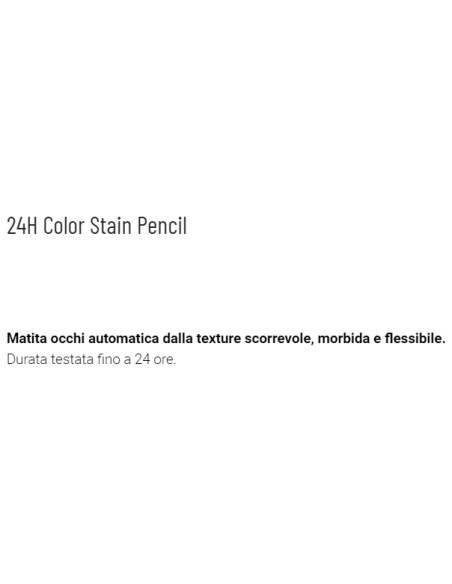 astra 24h eye color-stain pencil - matita occhi lunga durata morbida - nera: tuttocasashop.it: igiene e cura della persona