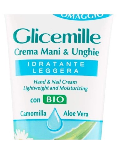 glicemille crema mani - tubo da 100ml - idratante con bio camomilla e aloe: tuttocasashop.it: igiene e cura della persona
