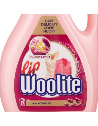 lip woolite detersivo lavatrice e a mano - 1500ml - rosa - lana e delicati: tuttocasashop.it: prodotti per bucato e tessuti