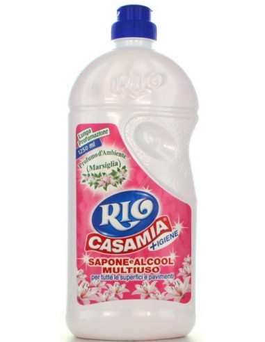 rio casamia 1250ml marsiglia - pavimenti e superfici - sapone + alcool: tuttocasashop.it: pulizia e cura della casa