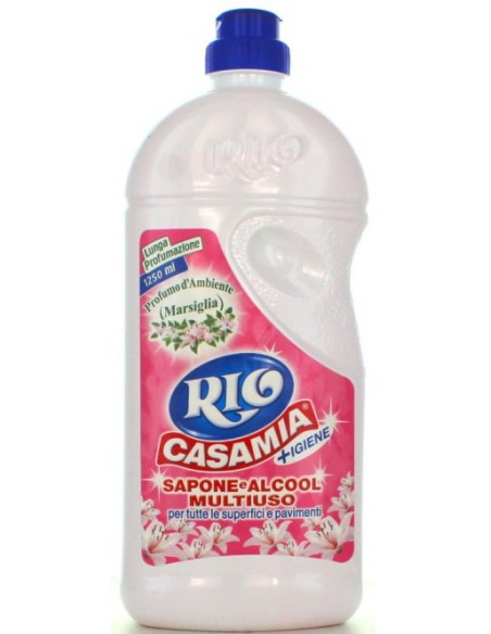 rio casamia 1250ml marsiglia - pavimenti e superfici - sapone + alcool: tuttocasashop.it: pulizia e cura della casa