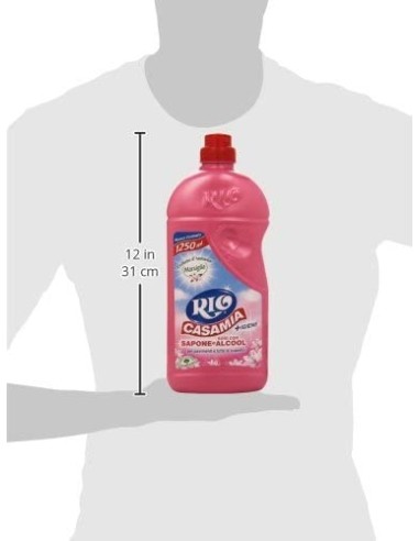 rio casamia 1250ml marsiglia - pavimenti e superfici - sapone + alcool: tuttocasashop.it: pulizia e cura della casa