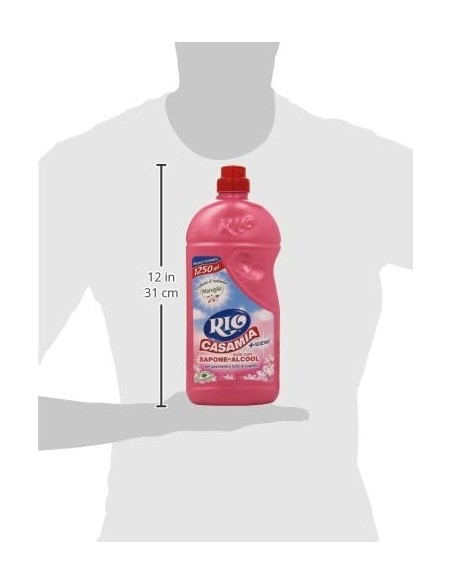 rio casamia 1250ml marsiglia - pavimenti e superfici - sapone + alcool: tuttocasashop.it: pulizia e cura della casa