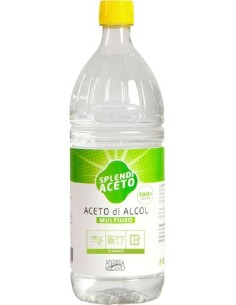 splendiaceto aceto di alcool - 1 litro - per alimenti e multiuso: tuttocasashop.it: pulizia e cura della casa