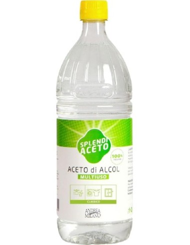 splendiaceto aceto di alcool - 1 litro - per alimenti e multiuso: tuttocasashop.it: pulizia e cura della casa