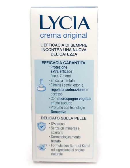 lycia deodorante crema - 30ml - lunga durata - 7 giorni - original: tuttocasashop.it: igiene e cura della persona