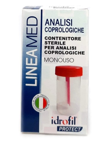 linea med idrofil contenitore sterile per analisi coprologiche - feci: tuttocasashop.it: igiene e cura della persona