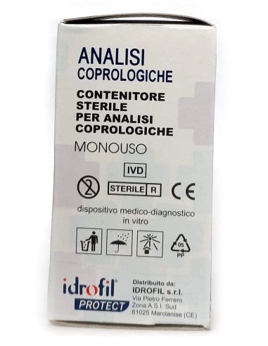 linea med idrofil contenitore sterile per analisi coprologiche - feci: tuttocasashop.it: igiene e cura della persona
