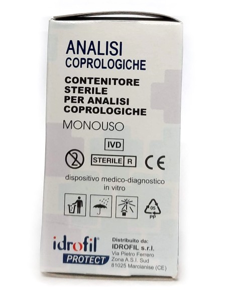 linea med idrofil contenitore sterile per analisi coprologiche - feci: tuttocasashop.it: igiene e cura della persona