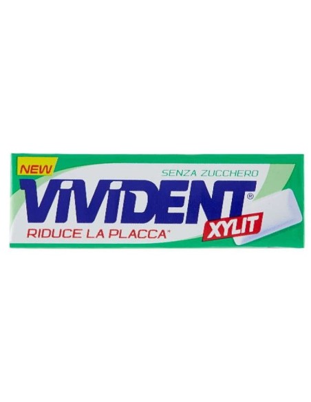 vivident xylit gomme da masticare - confetti - 13.5g - green mint: tuttocasashop.it: igiene e cura della persona