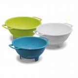Scolapasta In Plastica Diametro 25cm - Vari Colori