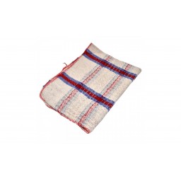 Panno Pavimenti In Cotone Rigenerato - Fantasia Scozzese - 40x60 Cm