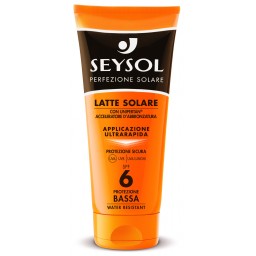 Seysol Latte Solare 200ml - Water Resistant - Spf 6 - Protezione Bassa