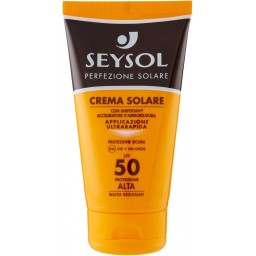 Seysol Crema Solare 150ml - Water Resistant - Spf 50 - Protezione Molto Alta