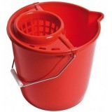 Fatigati Secchio Con Strizzatore Universale Per Mocio Lavapavimenti - 12 L
