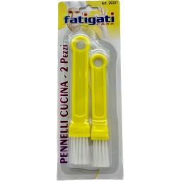 Fatigati Pennelli Da Cucina - Set 2 Pezzi - 2 Misure