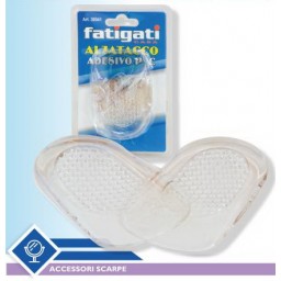 Fatigati Alzatacco Adesivo Trasparente In Silicone - 2 Pezzi