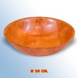 Fatigati Cestino In Bamboo Rotondo - Diametro 20cm