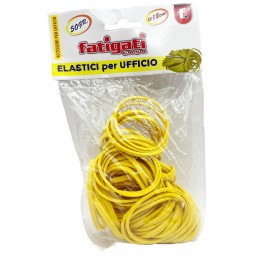 Fatigati Elastici Da Ufficio O Multiuso - 50 Grammi - Diametro 12cm