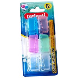 Fatigati 6 Capsule Copri Spazzolino Da Denti - Protegge Da Polvere E Batteri