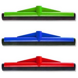 Spazzolone Con Gomma Spingi Tira Acqua 33cm - Fatigati - Attacco A Vite
