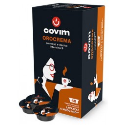 Covim Ora Caffe' - 48 Capsule Orocrema - Compatibili Lavazza A Modo Mio