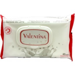 Valentina Make-up 40 Salviettine Struccanti - Dermatologicamente Testate