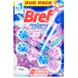 Bref Wc Power Activ - 2 Tavolette Wc Deodoranti 4 Funzioni Da 50g - Lavanda