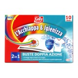 Grey Acchiappa&igienizza 2in1 - 10 Buste - Protegge E Igienizza