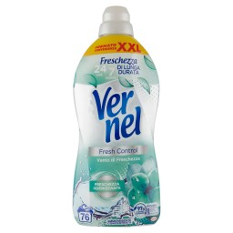 Vernel Ammorbidente Concentrato - 78 Lavaggi - 1950ml - Vento Di Freschezza