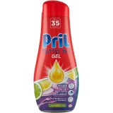 Pril Tutto In 1 Gel Detergente Lavastoviglie - 35 Lavaggi - 630ml - Limone