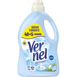 Vernel Ammorbidente Per Bucato - 45 Lavaggi - 2970ml - Blu Oxygen