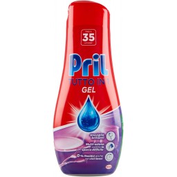 Pril Tutto In 1 Gel Detergente Lavastoviglie - 35 Lavaggi - 630ml - Classico