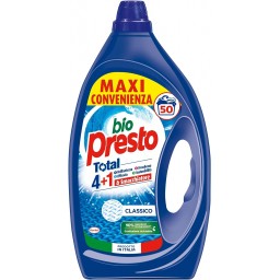 Bio Presto Detersivo Lavatrice Liquido 50 Lavaggi 2250ml - Classico