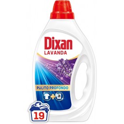Dixan Detersivo Lavatrice Liquido 19 Lavaggi - 885ml - Lavanda