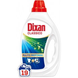 Dixan Detersivo Lavatrice Liquido 19 Lavaggi - 885ml - Classico