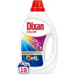 Dixan Detersivo Lavatrice Liquido 19 Lavaggi - 885ml - Color - Capi Colorati