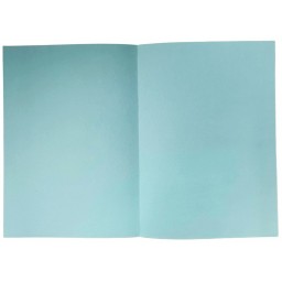 Cartellina In Cartoncino - Formato A4 - Celeste
