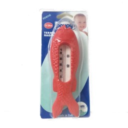 Poupy Termometro Da Bagno - Pesce - 16cm - Colori Assortiti