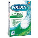 Polident 36 Compresse Effervescenti - 3 Minuti - Pulizia Dentiere E Protesi