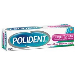 Polident Crema Adesiva Per Dentiere - Tubo Da 40g - Lunga Tenuta Imbattibile